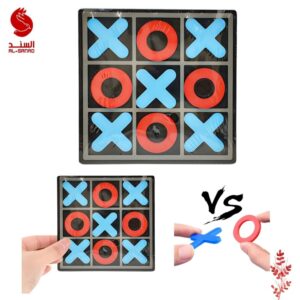لعبة XO خشب بحجمين