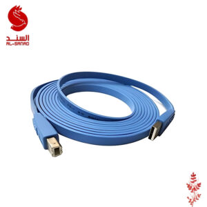 1.5 Meters USB AM/BM Flat Printer Cable كيبل USB للطابعات