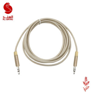 AUX Audio Cable Male To Male CB66 كيبل AUX بمنفذين mm3.5