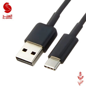 Type C To USB A 0.8M Cable 2.4A كيبل شحن