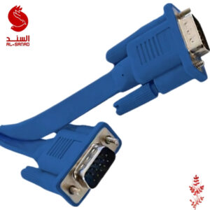 VGA Male to Male Flat Cable كيبل توصيل في جي اي
