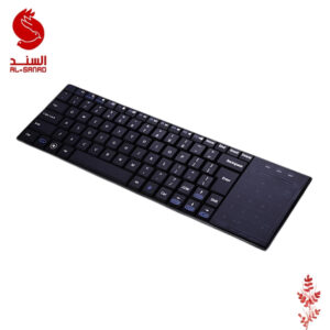 كيبورد لاسلكي مع لوحة ماوس BT10 Bluetooth Keyboard With Touchpad