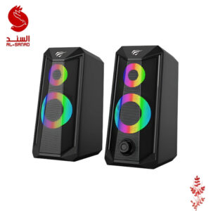 سماعات مكبرة للصوت عدد RGB Light Stereo Computer Speaker 2
