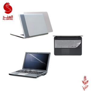 Laptop Protection Pack 3 In 1 لاصق حماية شفاف للابتوب