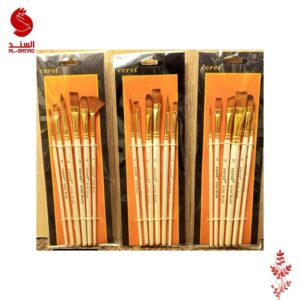 6 فرشة متعددة ماركة كوروت ابيض