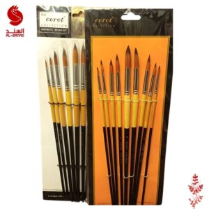 9 فرشة ماركة كوروت مدبب