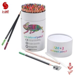 اصباغ خشب ماركة كالور 120 مع 3 اضافية