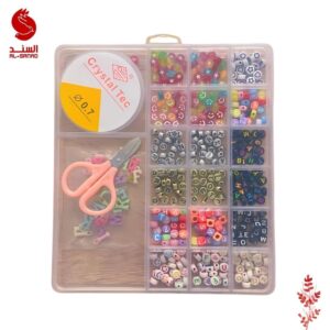اعمال خرز متنوعة الاشكال (احرف و اشكال )