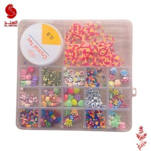 اعمال خرز متنوعة الاشكال و الالوان (اشكال و احرف)