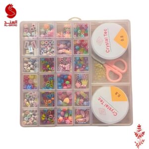 اعمال خرز متنوعة الاشكال و الالوان (اشكال و احرف)