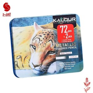 اقلام تلوين ميتالك ماركة كالور 72 لون و 2 اضافيات