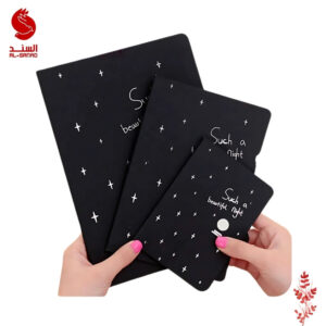 دفتر اسود كوروت 28 ورقة B5 , A5 , A6