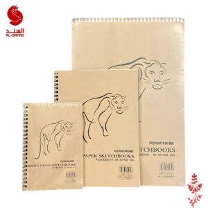 دفتر كرافت جوزي 80 غم A5 , A4 , A3