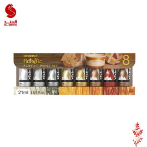 سيت الوان اكريلك 8 الوان aureuo
