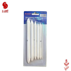 مدعكة مجموعة ARTMATE من 6 أقلام رصاص من الفولاذ المقاوم للصدأ