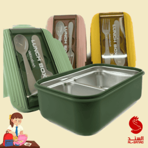 لانش بوكس حافظ للحرارة ستيل بالوان مختلفة
